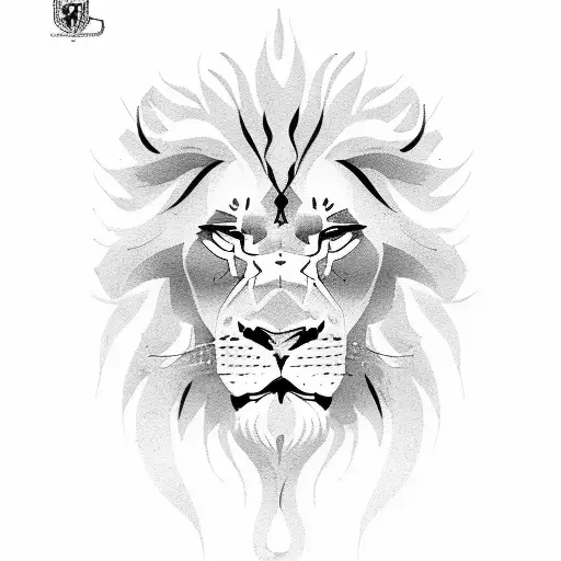 Daniel in the Lions' Den tattoo design idea
