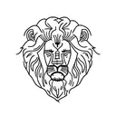 Daniel in the Lions' Den tattoo design idea