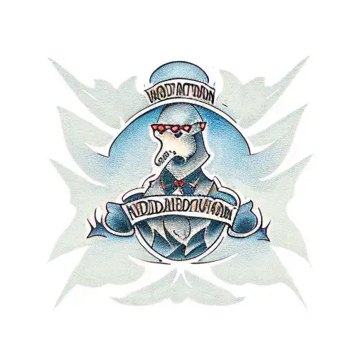 headstone that has the words "moderation is for cowards on it" tattoo design idea