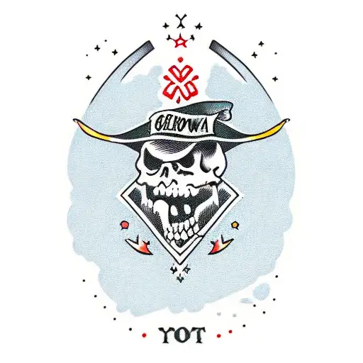 gravestone with the words "moderation is for cowards" tattoo design idea