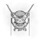 monkey d luffy  tattoo design idea