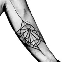 concha marina tattoo design idea