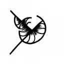 concha marina tattoo design idea