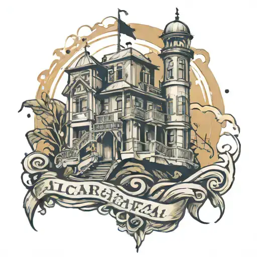 alcatraz tattoo design idea