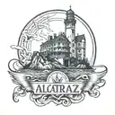 alcatraz tattoo design idea