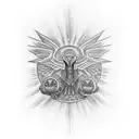 horus tattoo design idea