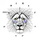 lion, Eagle, poland, United Kingdom, 1.10am, clock, prison, break  tattoo design idea