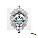 lion, Eagle, poland, United Kingdom, 1.10am, clock, prison, break  tattoo design idea