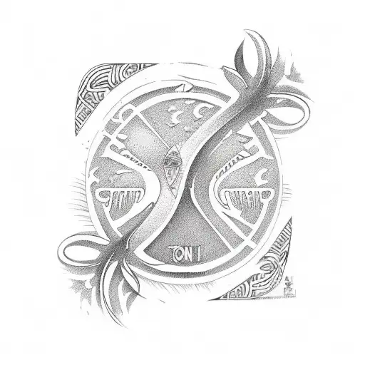 surfboard with the text "oi kai ka lau e hana i ola honua" tattoo design idea