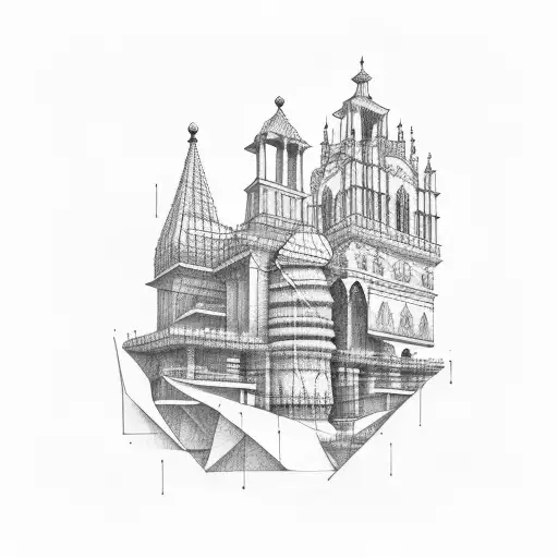 Bologna and civil engineer tattoo design idea