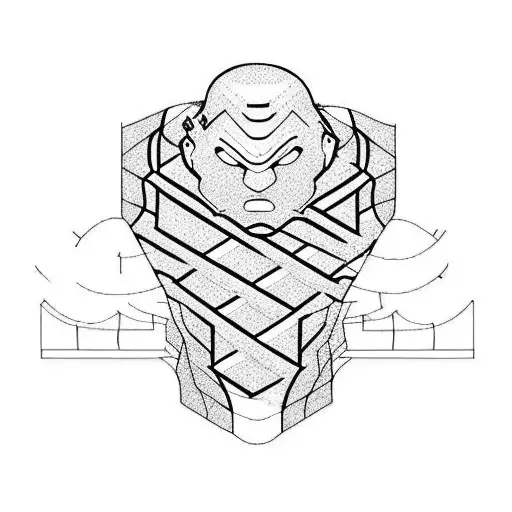 swimming, thaiboxing and civil engineer tattoo design idea