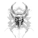 marvel character loki tattoo design idea