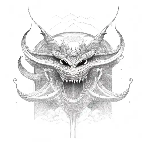 Jörmungandr tattoo design idea