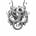 Jörmungandr tattoo design idea