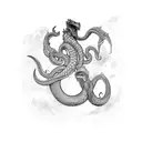 Jörmungandr tattoo design idea