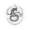 Jörmungandr tattoo design idea