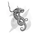 Jörmungandr tattoo design idea