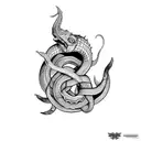 Jörmungandr tattoo design idea