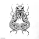 Jörmungandr tattoo design idea