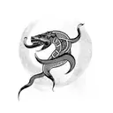 Jörmungandr tattoo design idea