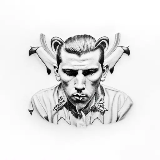 arctic monkeys tattoo design idea