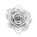 cobra e rosas tattoo design idea