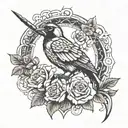 masters call Marty robbins tattoo design idea