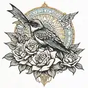 masters call Marty robbins tattoo design idea