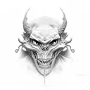 brujula  tattoo design idea