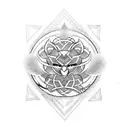 family tattio build with 5 elements (power, love, giving, United, peacfull) tattoo design idea