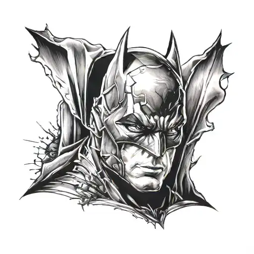 batman tattoo design idea