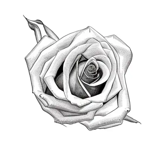 Stevie and a rose somewhere around her name  tattoo design idea