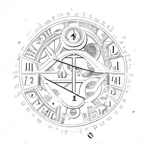23 october 2024 in roman numerals tattoo design idea