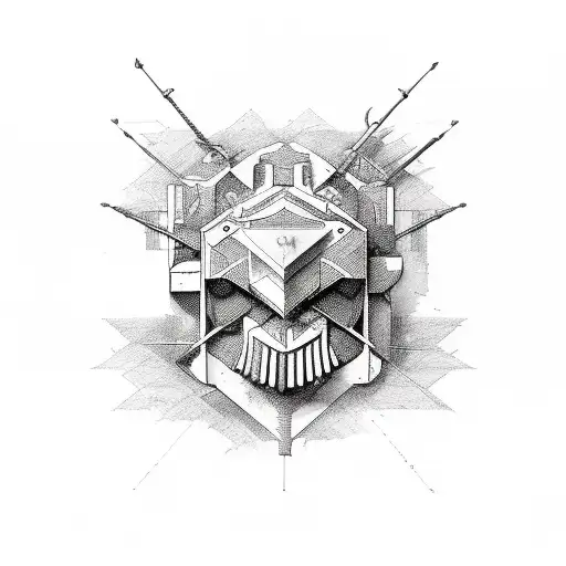 atlas Greek tattoo design idea