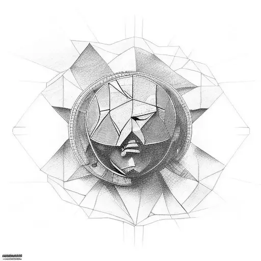 atlas statue  tattoo design idea