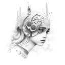 What is grief if not love preserving just text  tattoo design idea