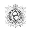 "don't let this darkness fool you" with semicolon and butterfly tattoo design idea