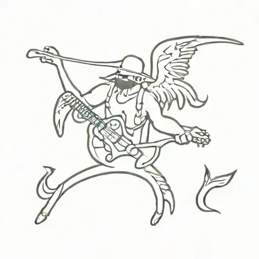 jimmy Buffett semi colon tattoo design idea