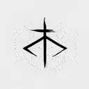 Taube, Kreuz, unendlichsymbol  tattoo design idea