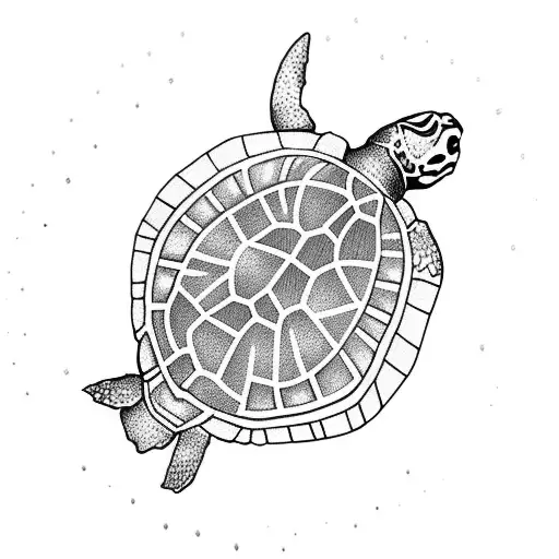 bjj turtle tattoo design idea