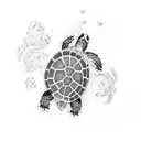 bjj turtle tattoo design idea