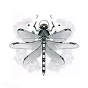 Dragonfly tattoo design idea
