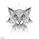 teen baby tattoo design idea