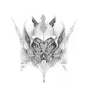 teen baby tattoo design idea