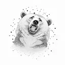 bjj bear tattoo design idea