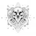 mala surf theme tattoo design idea