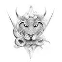 mala surf theme tattoo design idea