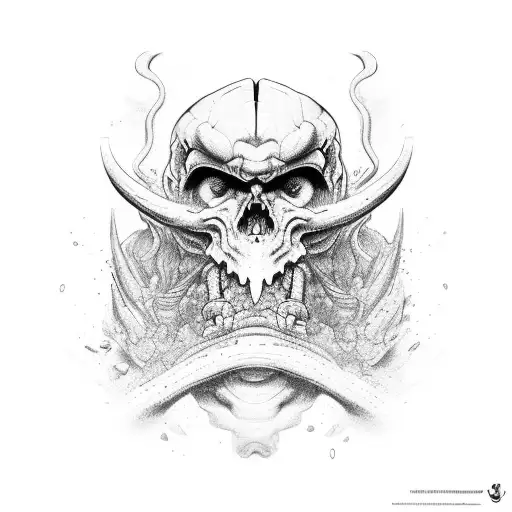 worms tattoo design idea