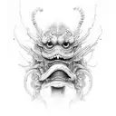 worms tattoo design idea