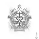 alcoholics anonymous tattoo design idea